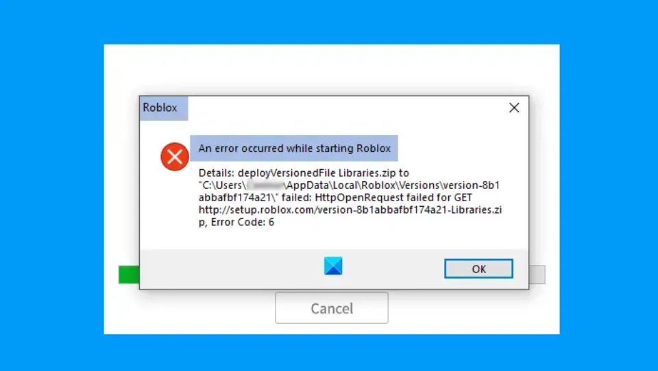 How To Fix Roblox Unable to Update Error